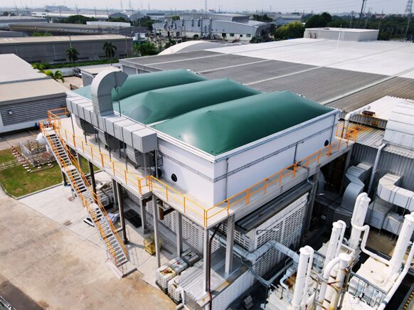 SIS biofilter system for EO emission treatment